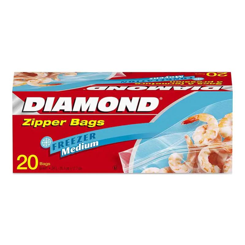 Diamond Freezer Bag Medium x 20pcs