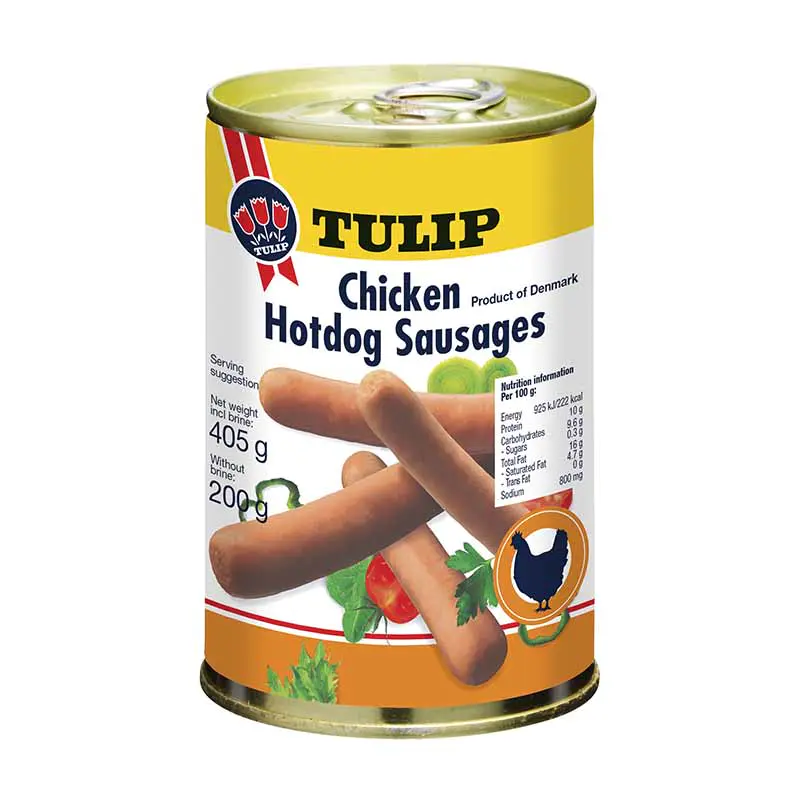 Tulip Chicken Hotdog Sausages 200G