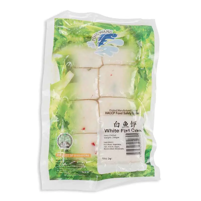 Peng Wang White Fish Cake Singapore, 0.2Kg