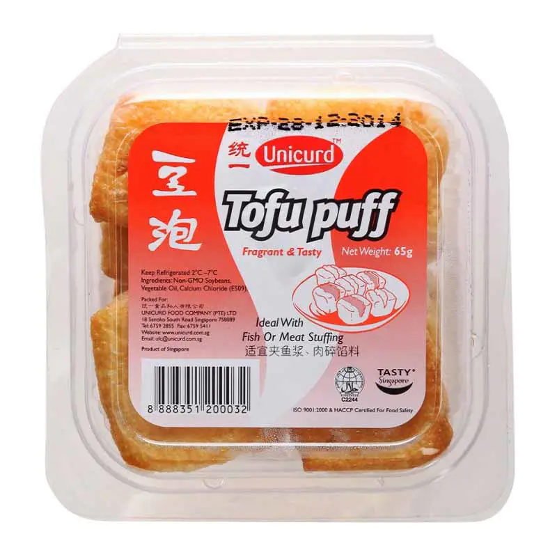 Unicurd Tofu Puff Cube, 12s