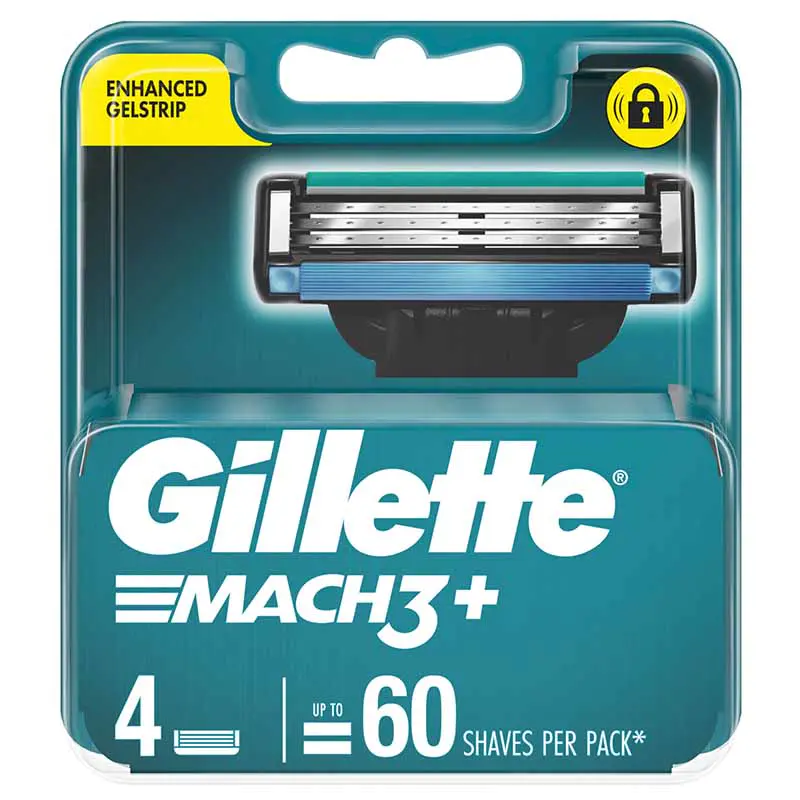 Gillette Mach3 Blade 4s Refill
