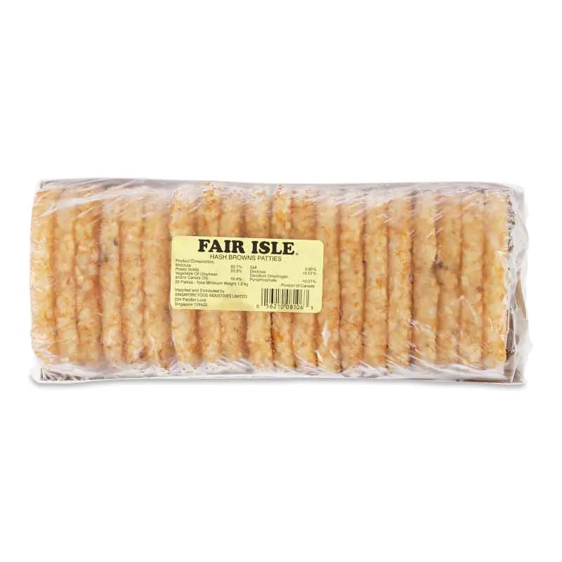 Fair Isle Hashbrowns 20s