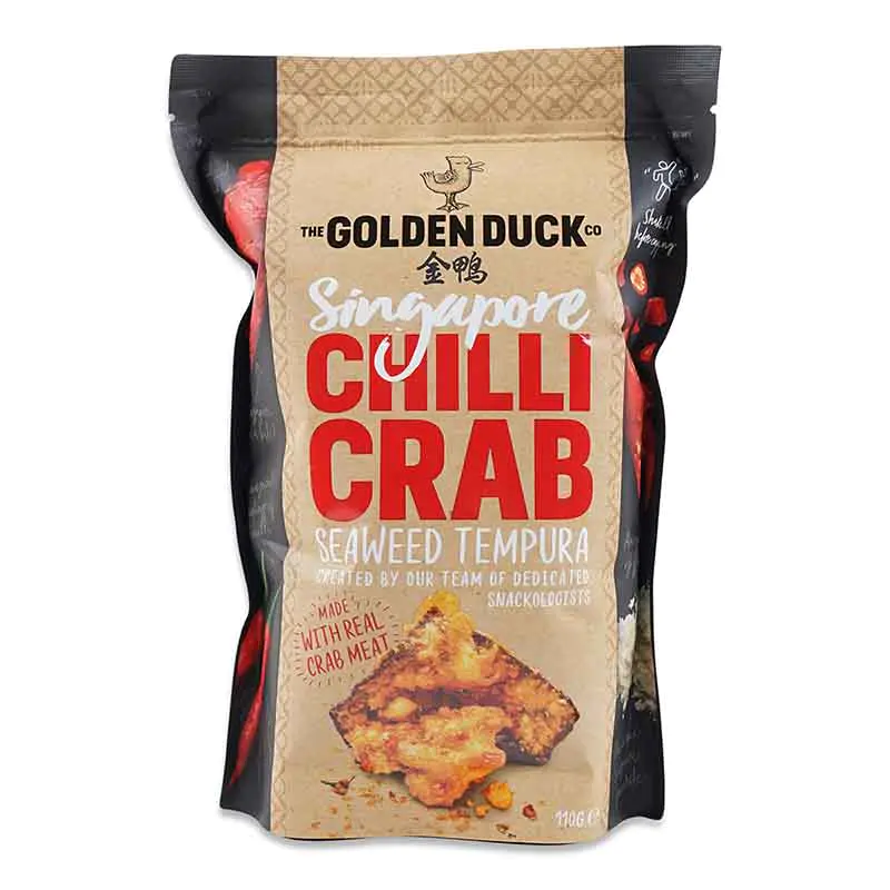 The Golden Duck Chilli Crab Seaweed Tempura, 102g