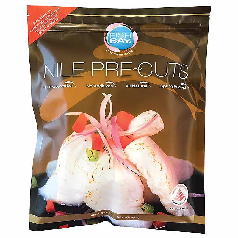 Fishbay Nile Fish Pre Cuts, 450g