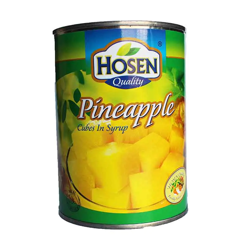 HALAL Hosen Pineapple Cubes In Syrup 565g