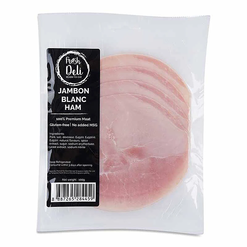 Fresh Deli Jambon Blanc Sliced, 100g