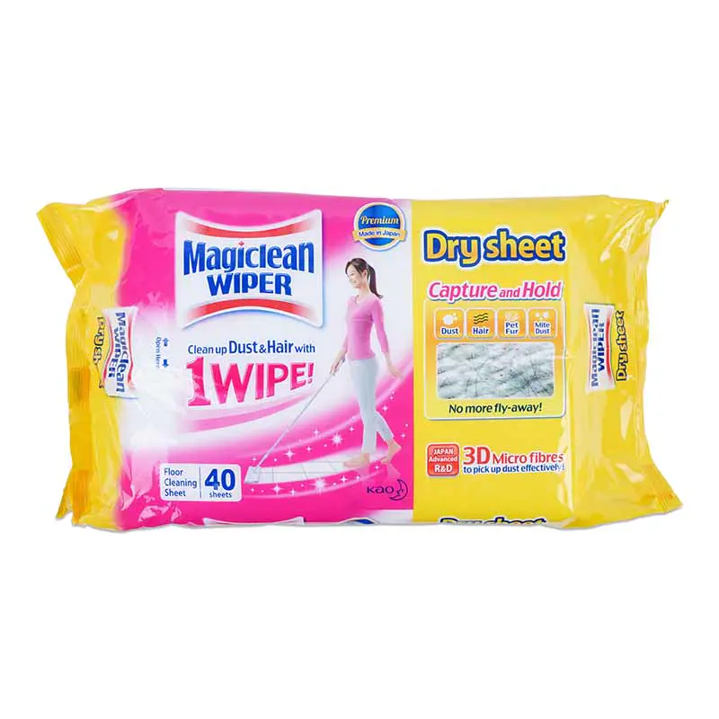 Magiclean Dry Wiper Sheets 1x40s