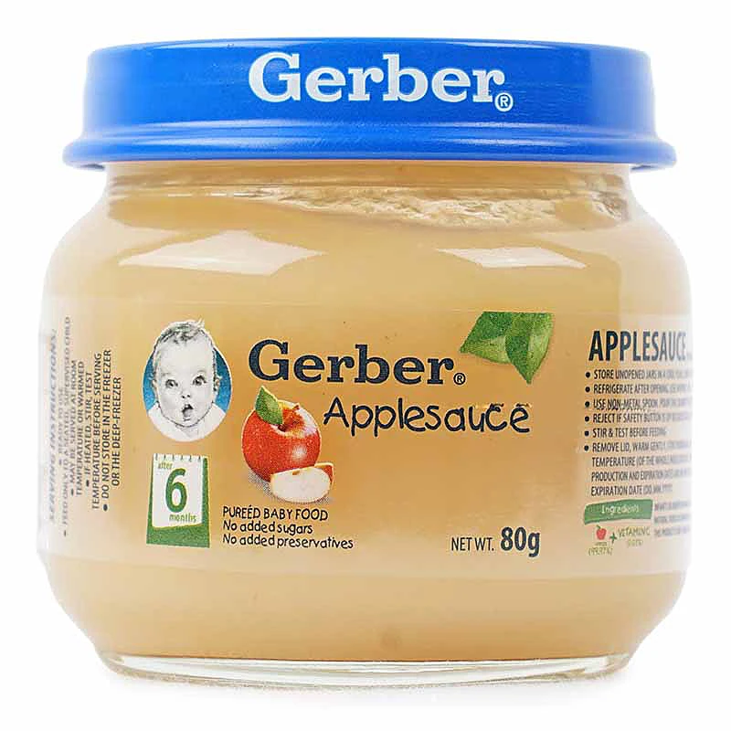 Gerber Applesauce, 80g