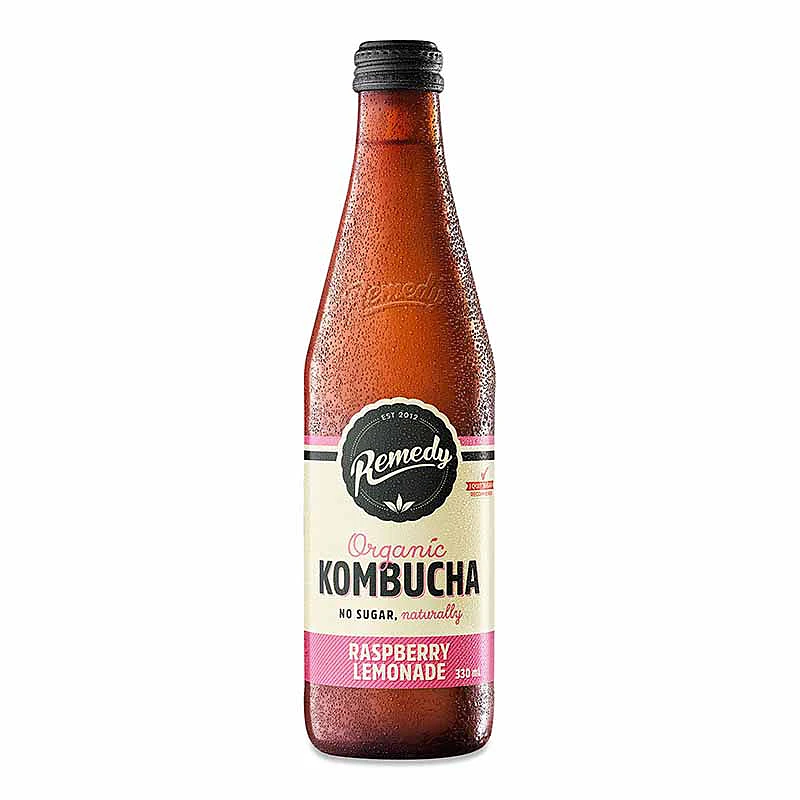 Remedy Kombucha Raspberry Lemonade 330ml