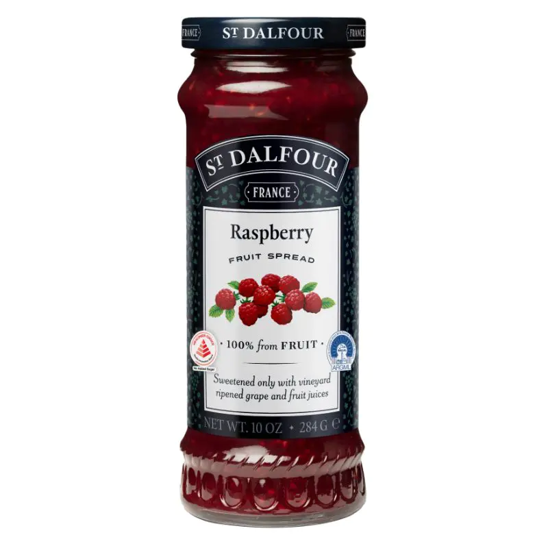 St Dalfour Raspberry Fruit Spread 284g