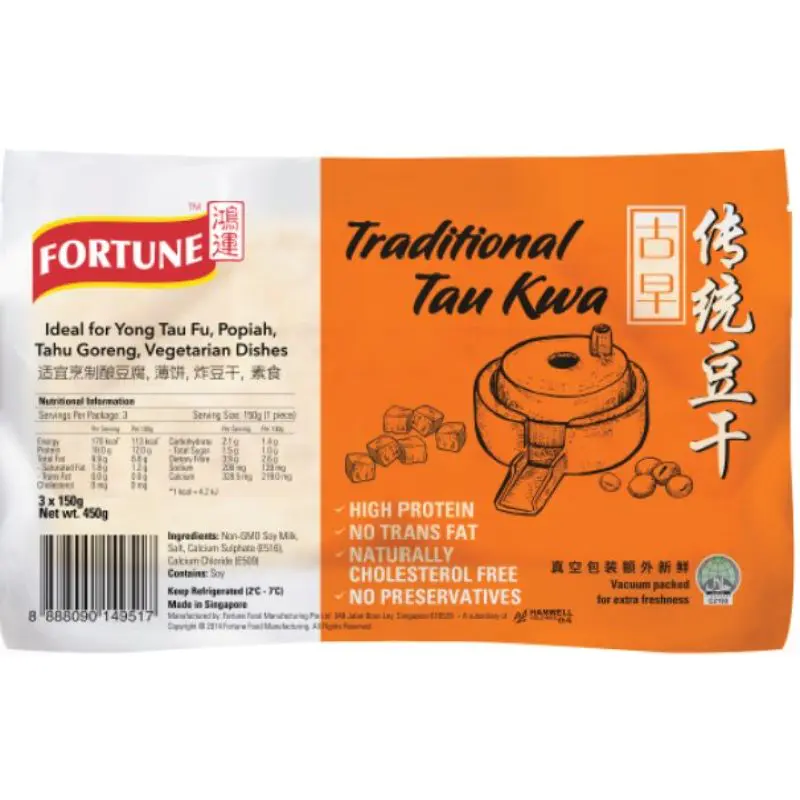 Fortune Traditional Tau Kwa, 0.45Kg