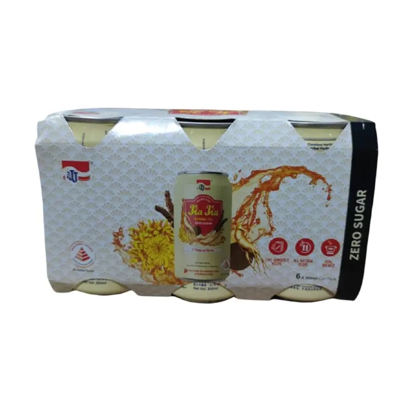 Jj Herbal Tea - No Sugar Added 6s X 300ml