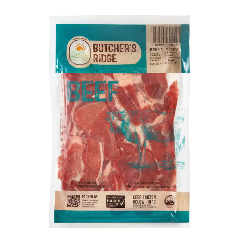 Butchersridge Beef Stirfry 200g
