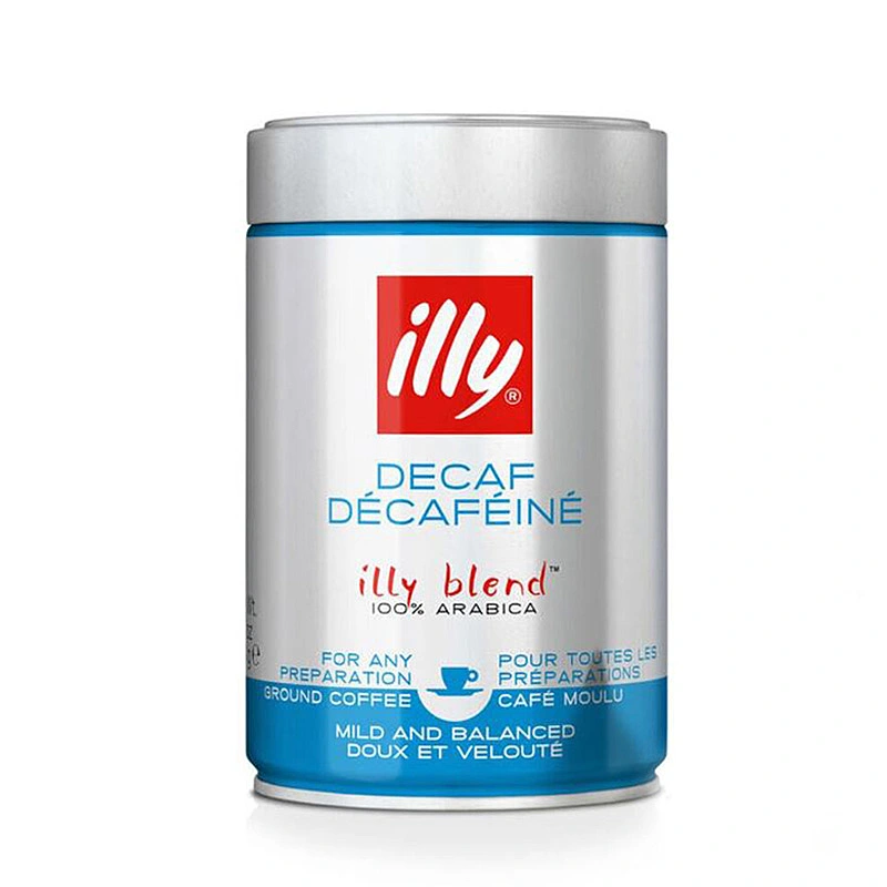 Illy Ground Decaf Coffee 250G