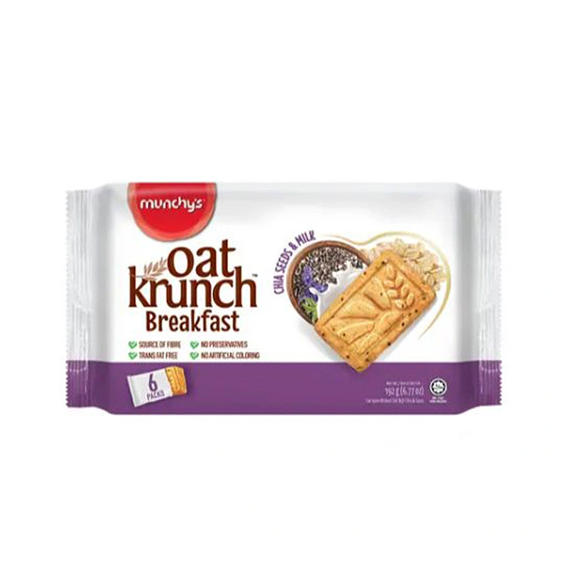 Munchy's Oat Krunch Breakfast Chia Seed, 192g