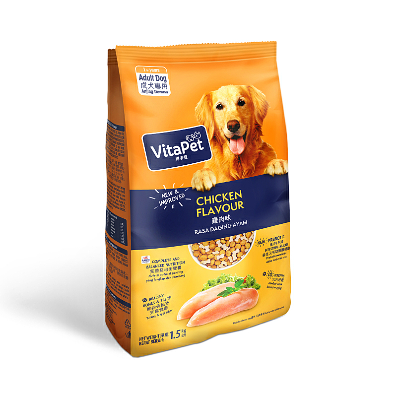 VitaPet Dry Dog Food Chicken 1.5Kg