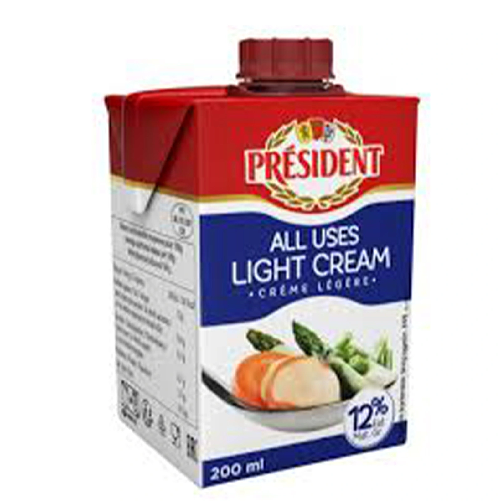 President Whipping Cream Light 200Ml
