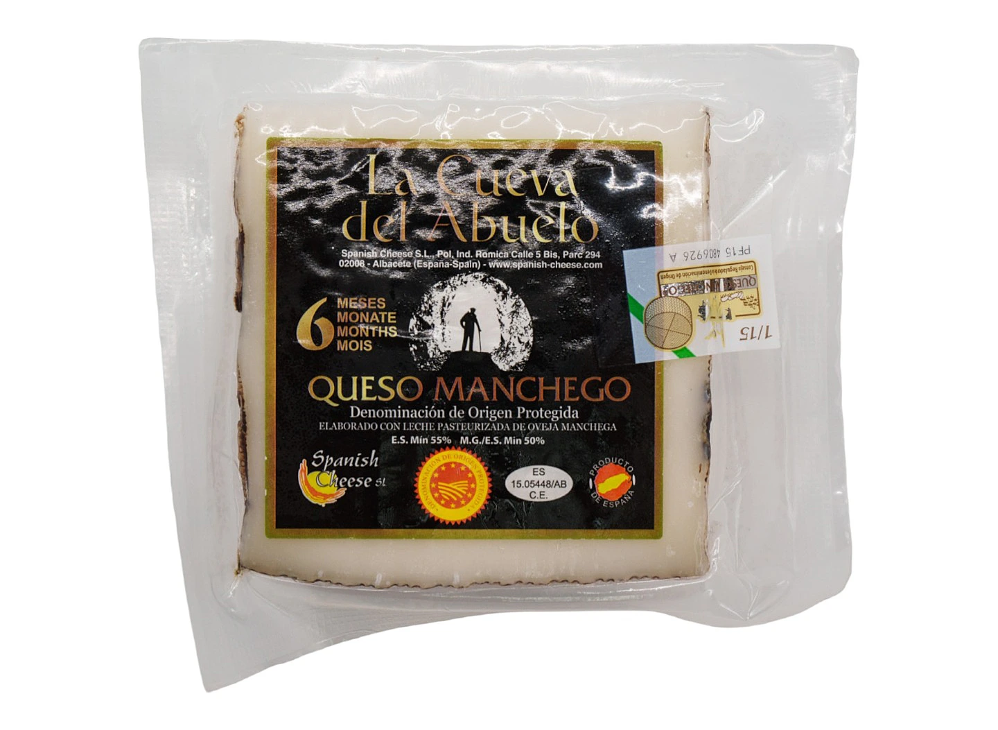 La Leyenda Queso Manchego, 0.2Kg
