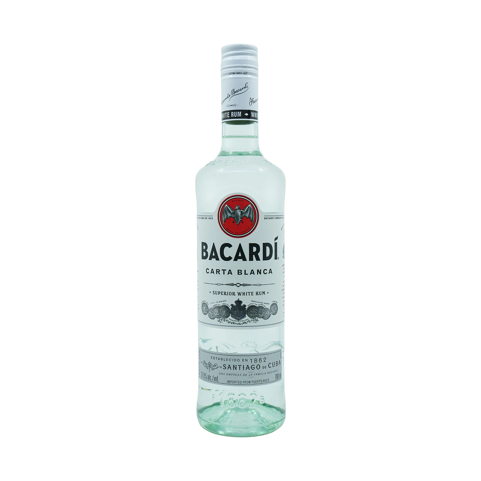 Bacardi White Rum 700ml