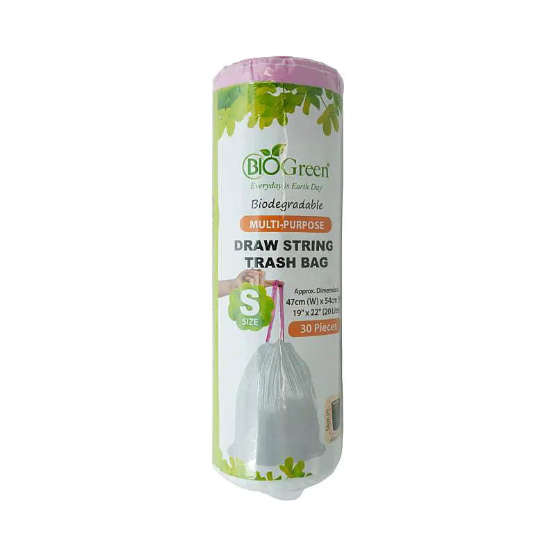 Biogreen Drawstring Bag (S) 19 x 22cm, x 30