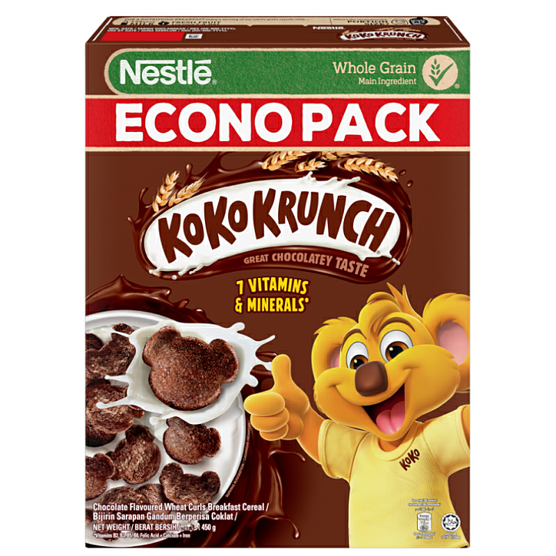 Nestle Koko Krunch Cereal Econ/Pk 450G