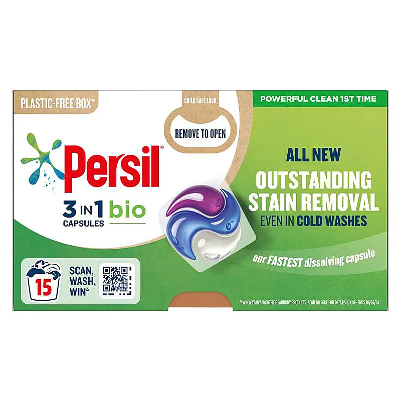Persil Capsules Non Bio 15s