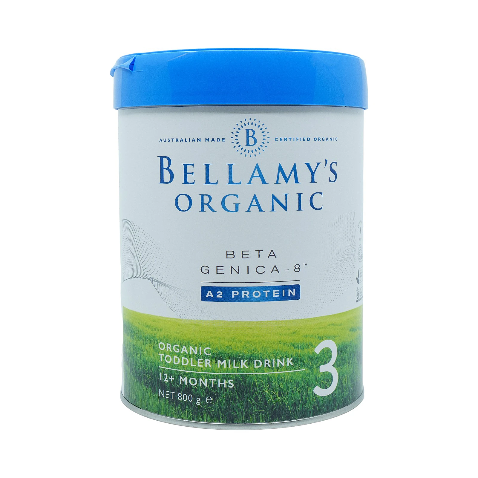 Bellamy's Organic Bg-8 Toddler S3, 800g
