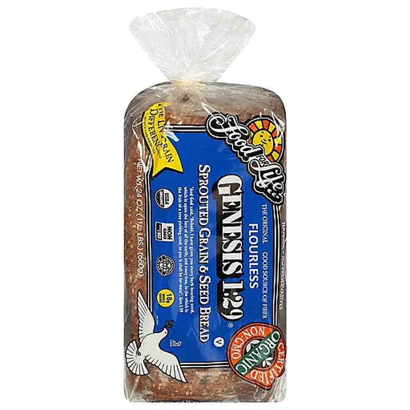 Food for Life Genesis Sprout Seed Bread, 680g
