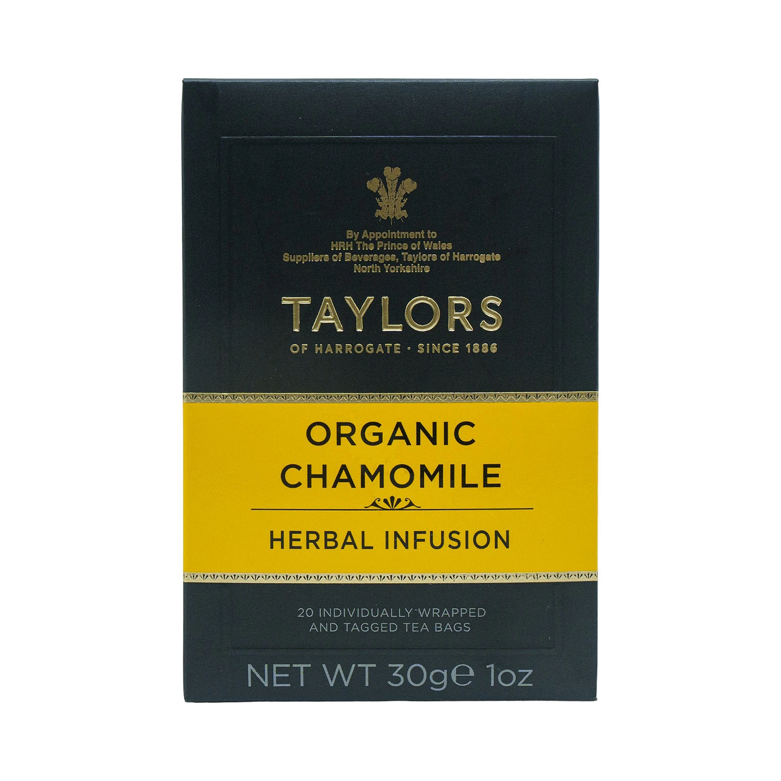 Taylors Of Harrogat Organic Chamomile Teabags 20s, 30g