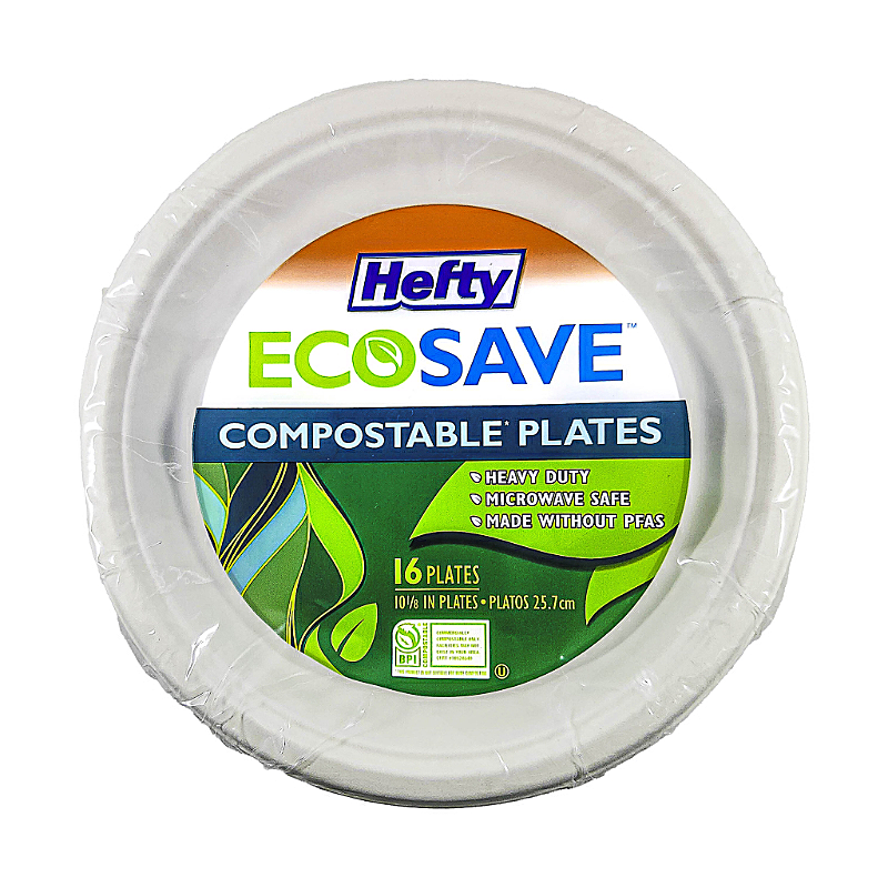 Hefty Ecosave 10-1/8" Plate, 16s