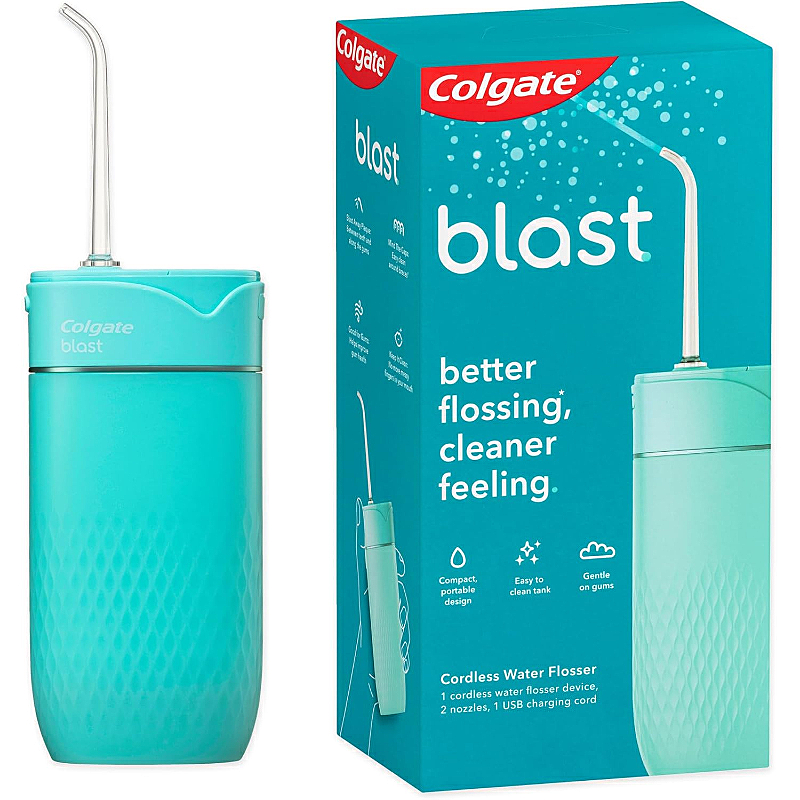 Colgate Blast Portable Water Flosser Teal