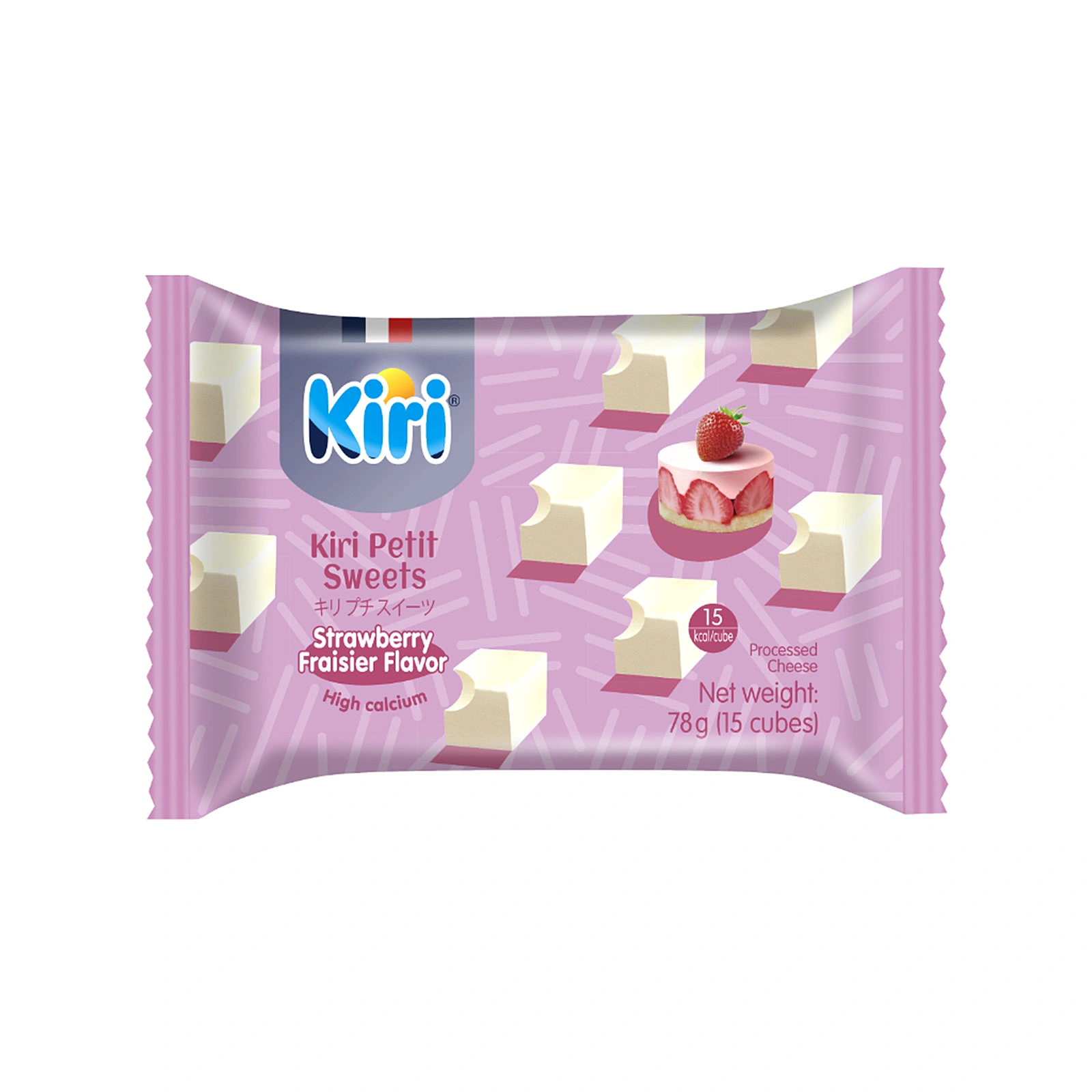 Kiri Petite Sweets Strawberry, 15cx78g