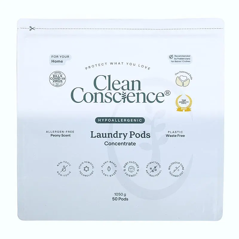 Clean Conscience Laundry pods 6In1 Hypoallergenic 50s