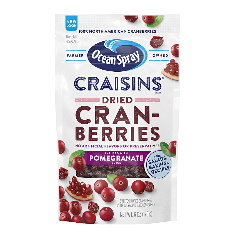 Ocean Spray Dried Cranberries Infused Pomegrante 170g