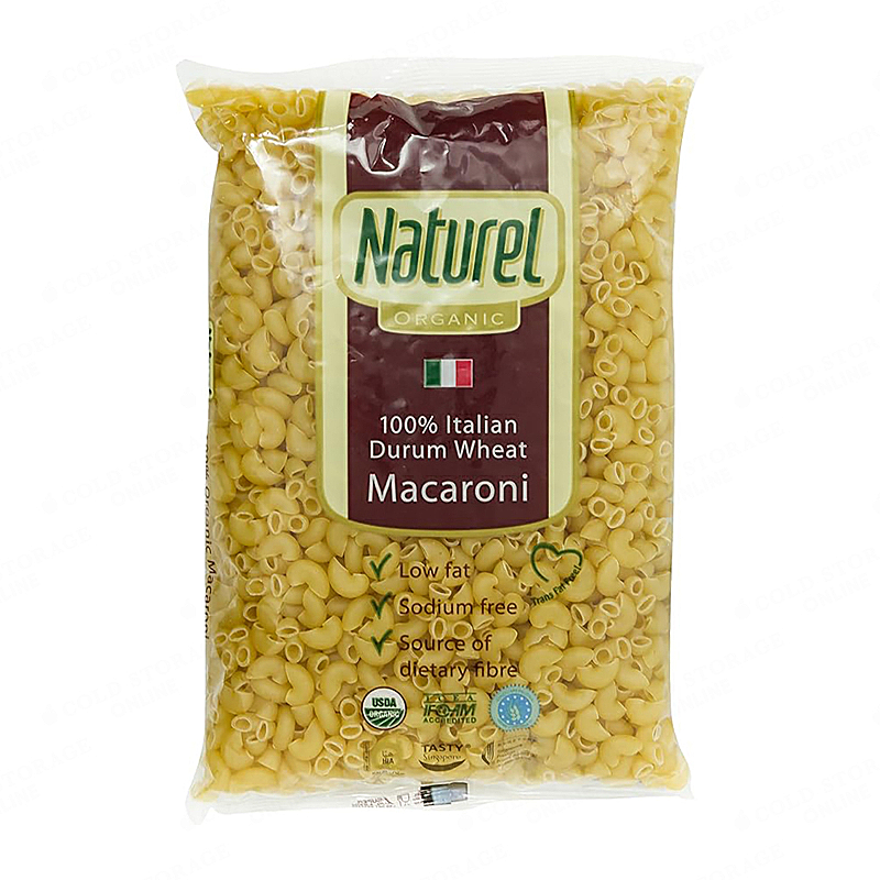 Naturel Organic Durum Wheat Macaroni 500g