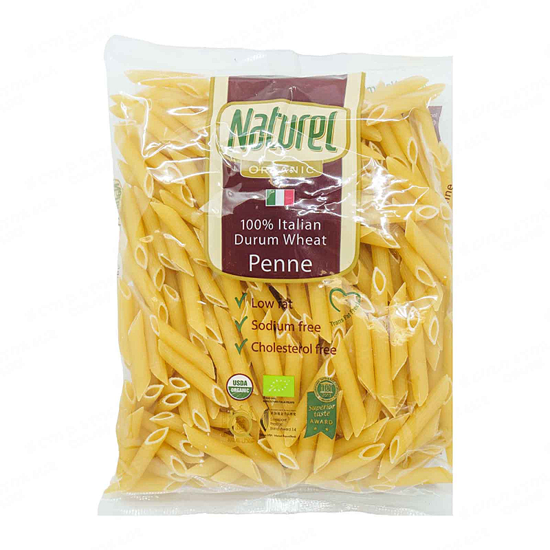 Naturel Organic Durum Wheat Penne 500g