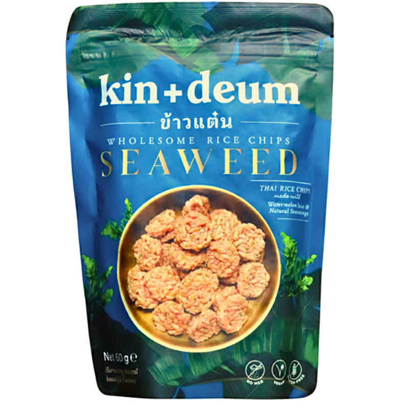Kin+Duem Wholesome Ricechips Seaweed 60g