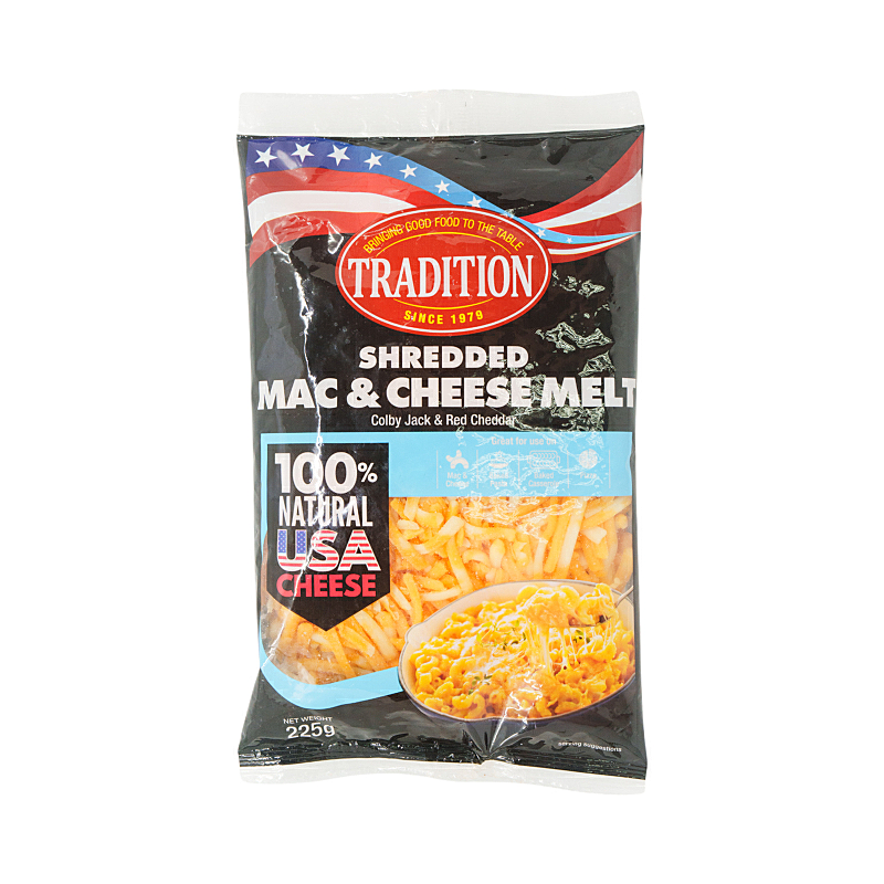 Tradition Shredded Mac & Cheese Melt 225g
