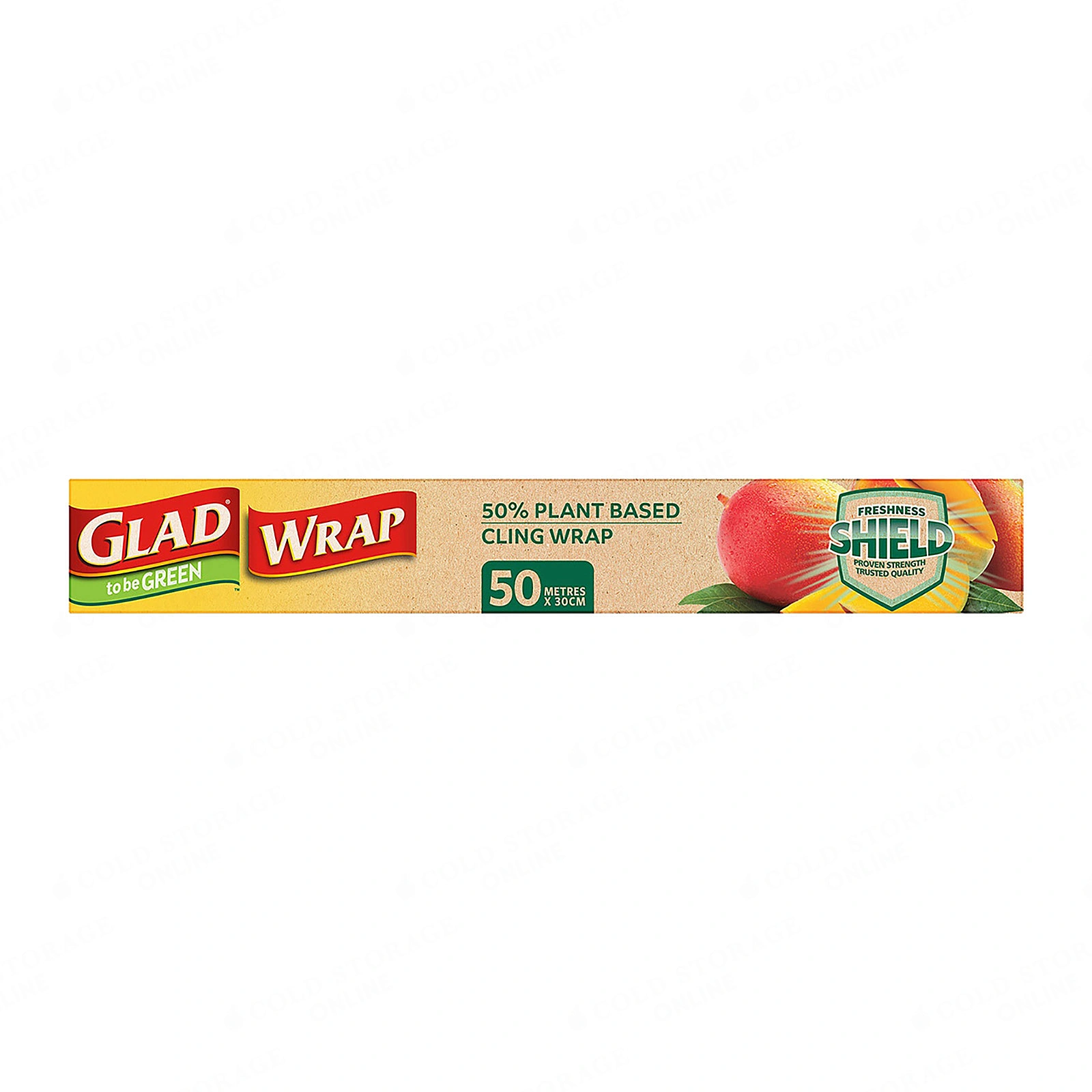 Glad Green Plastic Bag Cling Wrap 50m