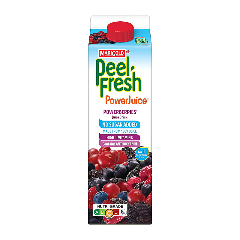 Marigold Peel Fresh Powerberries Juice 946ml