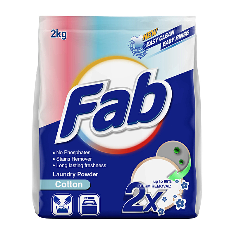 Fab Cotton Laundry Powder 1.9Kg