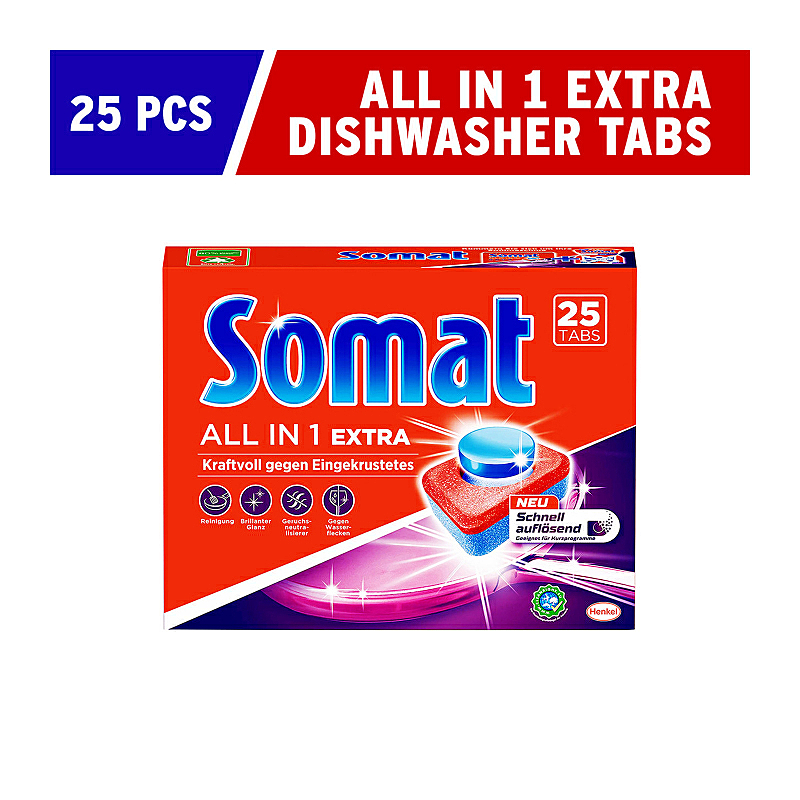 Somat All In 1 Dishwasher Tablets 450g