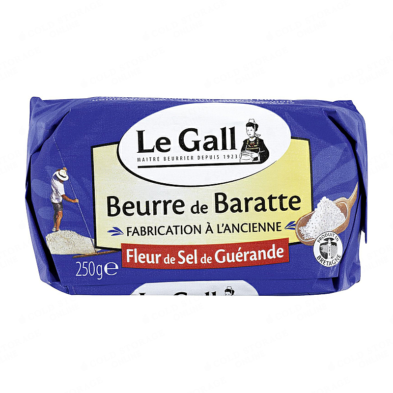 Le Gall Drum Churning Butter Sea Salted 250g