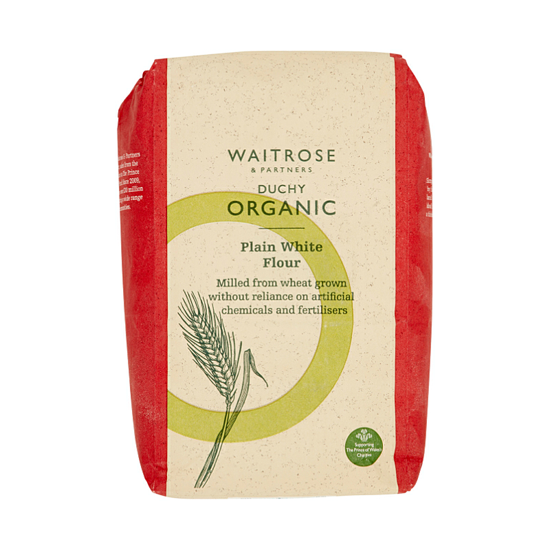 Waitrose Duchy Organic Plain Flour-IS, 1.5kg