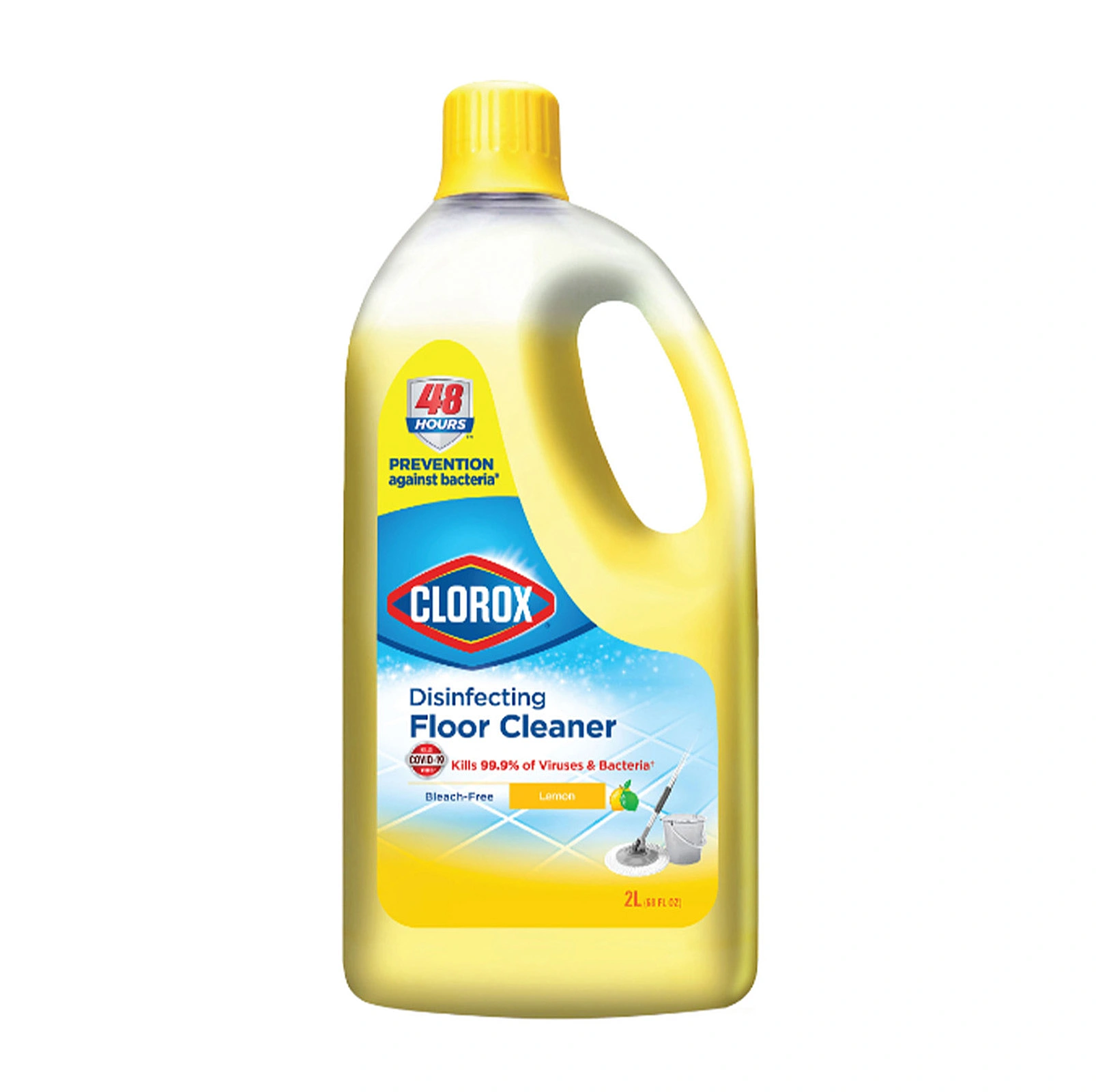 Clorox Disinfecting Floor Cleaner Lemon 2L