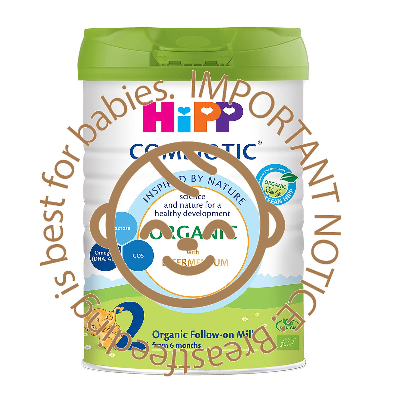 Hipp Combiotic Organic Stage 2 Milk, 800g