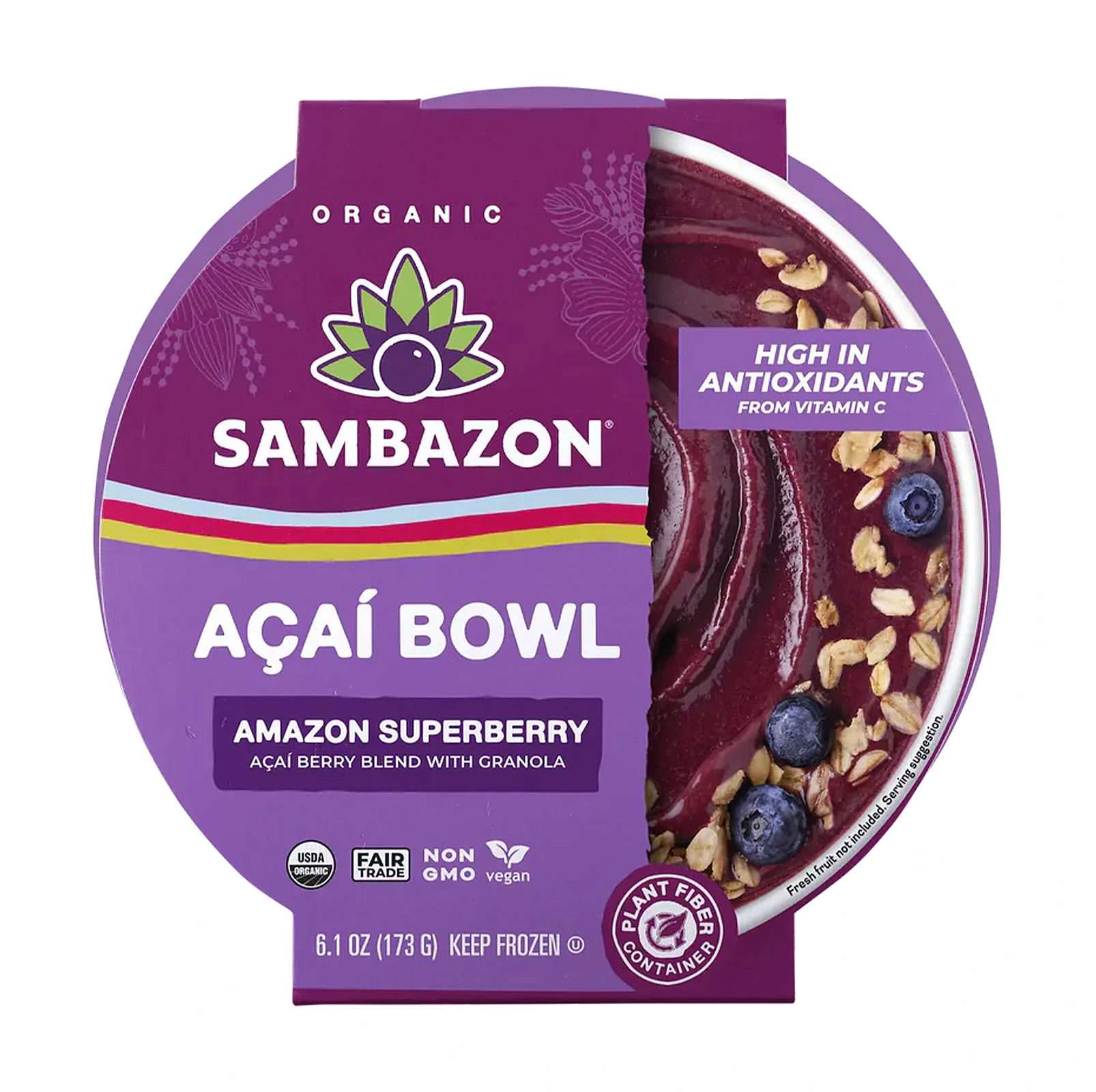 SAMBAZON ACAI BWL S/BRY 173G