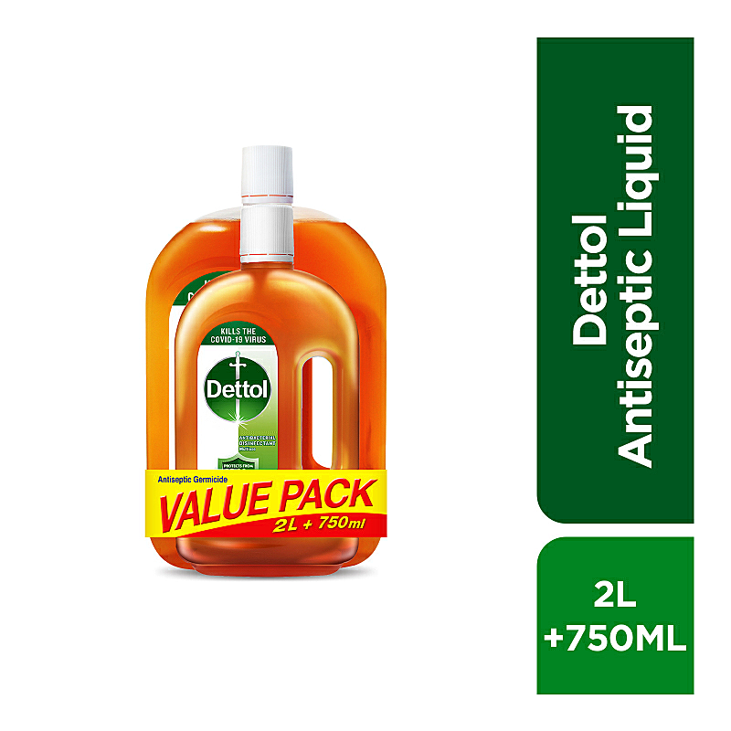 Dettol Antiseptic Liquid 2L + 750ml
