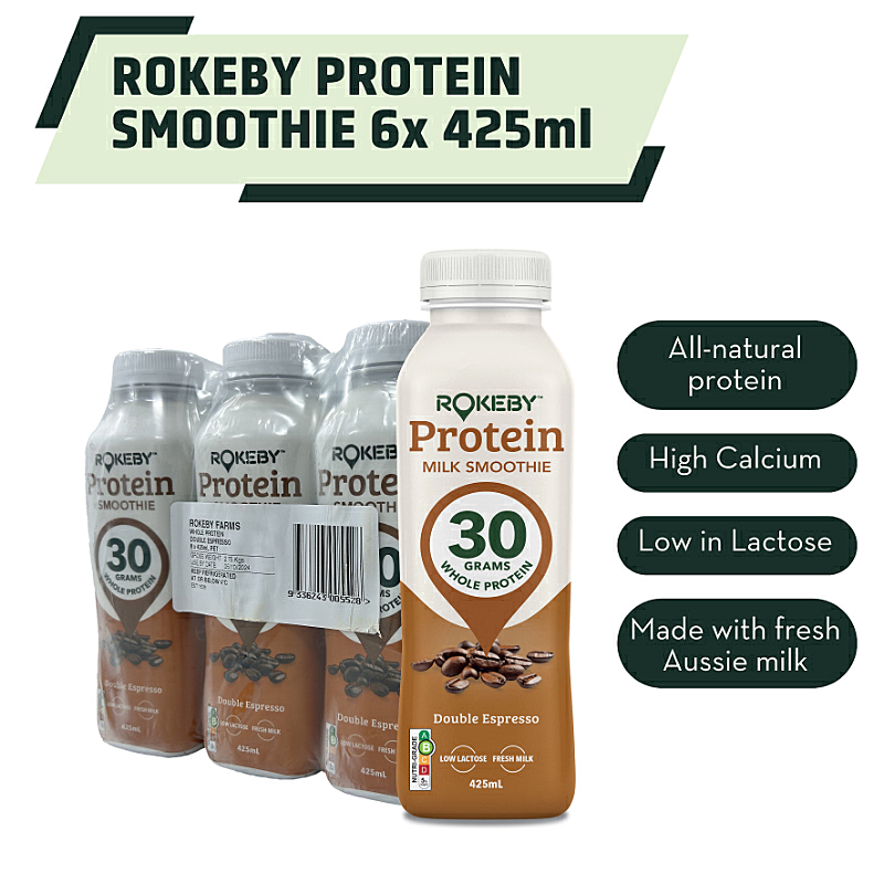 Rokeby  Double Espresso Protein Milk Smoothie 6 x 425ml