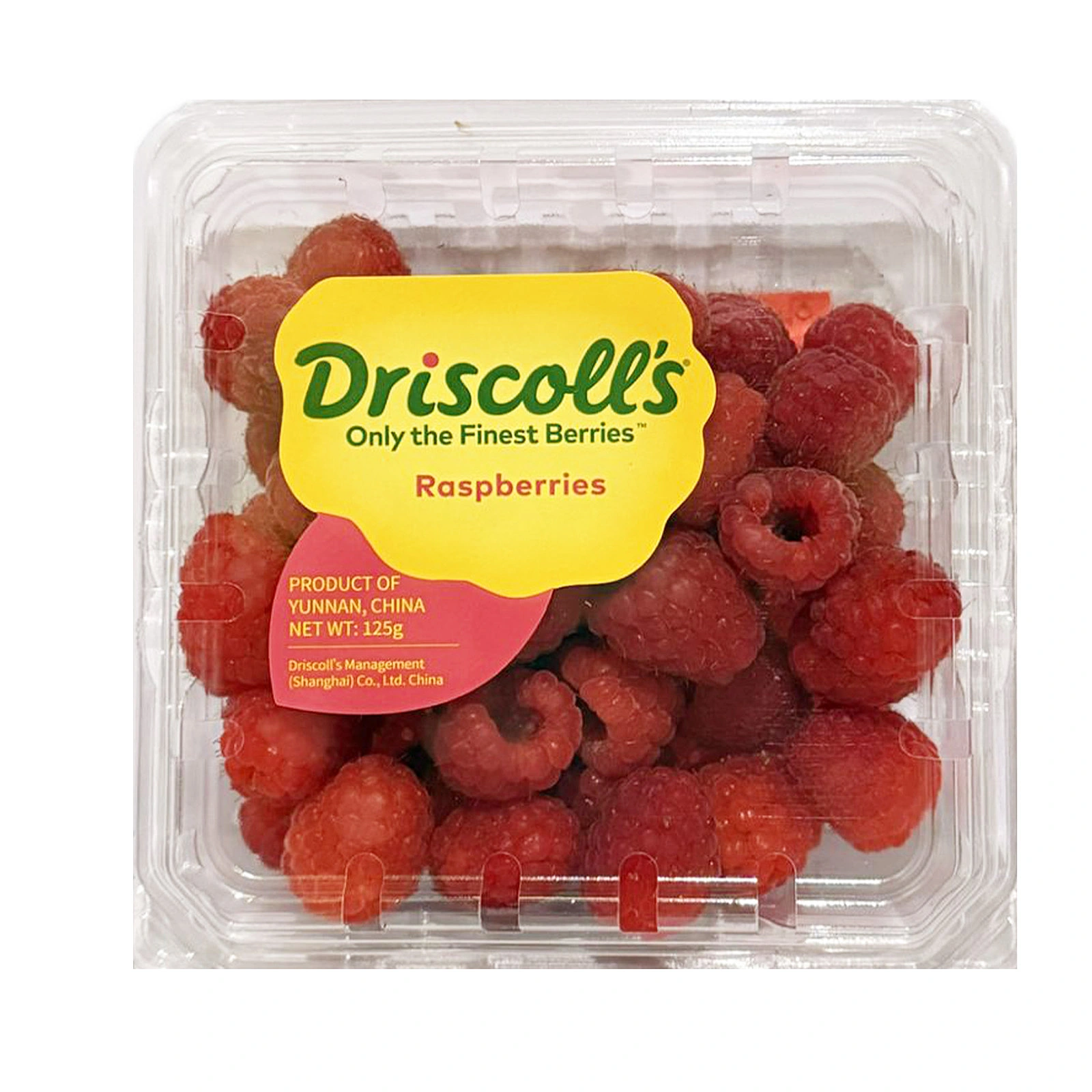Driscoll's Raspberry China 125g